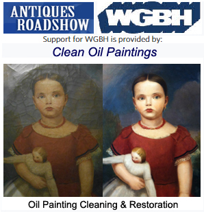 Clean Oil Paintings WGBH Boston PBS Antiques Roadshow Underwriter Antiques Roadshow Underwriter on Boston & RI PBS